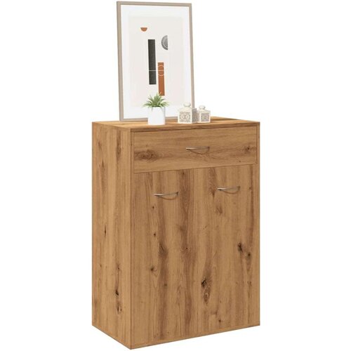 vidaXL Omarica za čevlje artisan hrast 60x35x84 cm inženirski les Cene