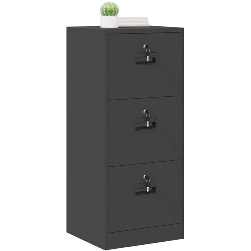 Kabinet za datoteke s ladicama Crna 45,5 x 42 x 106,5 cm Slike