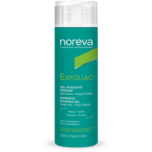 Noreva Exfoliac Intensive Foaming Gel čistilni penasti gel proti nepravilnostim na koži 200 ml Cene