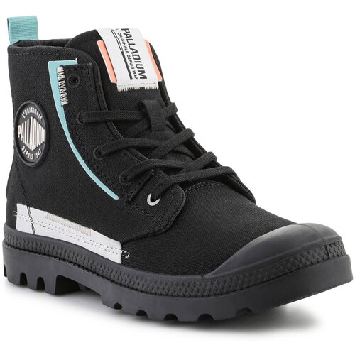 Palladium Visoke superge Pampa Underlayer 99183-297-M Black Črna Slike