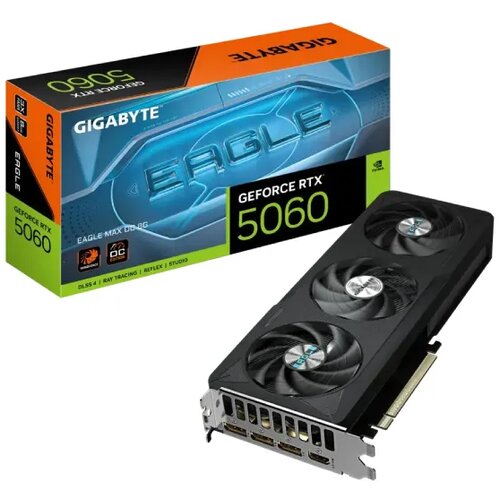 Gigabyte nvidia geforce rtx 5060 eagle max 8GB 128bit GV-N5060EAGLEMAX OC-8GD rev. 1.0 grafička karta Slike