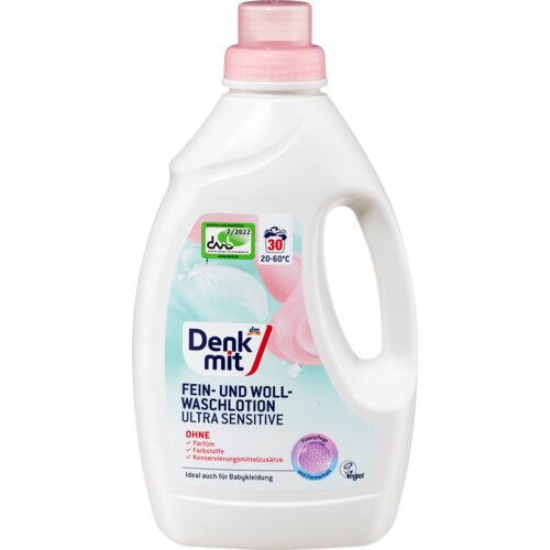 Denkmit ULTRA SENSITIVE tečni detergent za pranje finog veša i vune 1.5 l Cene