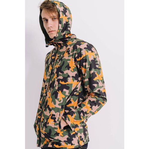 Elfs mu&amp;scaron;ka vjetrovka 2FACE maslinasto zelena&amp;amp; military Slike