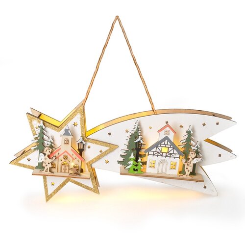  Brilagi - LED božićna dekoracija LED/2xAA kometa Slike