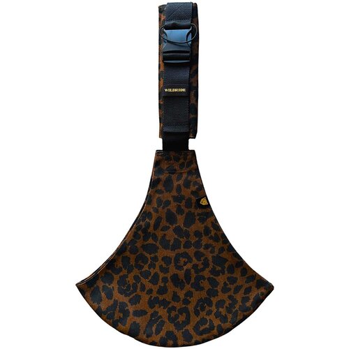 WILDRIDE ergonomska nosiljka za bebe do 20 kg print brown leopard Slike
