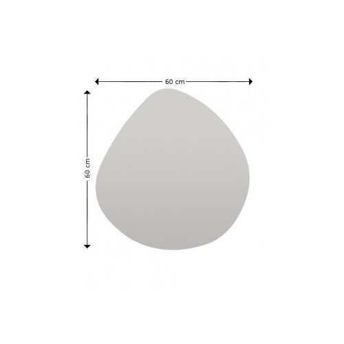  ogledalo Besso, 60x60cm Cene