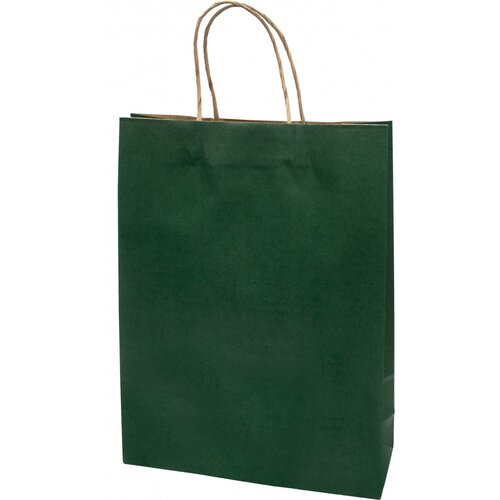  Vrečka darilna eko jumbo 31x42x11 promocija - zelena Cene