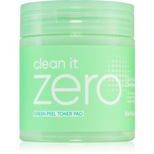 BANILA_CO clean it zero Green Peel Toner Pad blazinice za piling lica za masno i problematično lice 70 kom Cijene