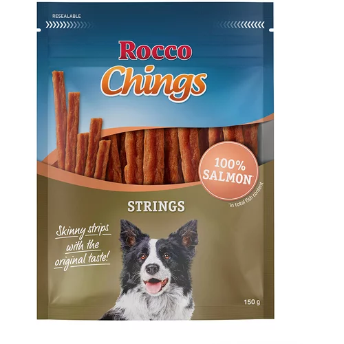 Rocco Ekonomično pakiranje Chings Strings - Losos 4 x 150 g