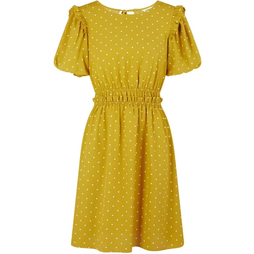 Naf Naf Ljetna haljina ' Poipi ' žuta / bijela