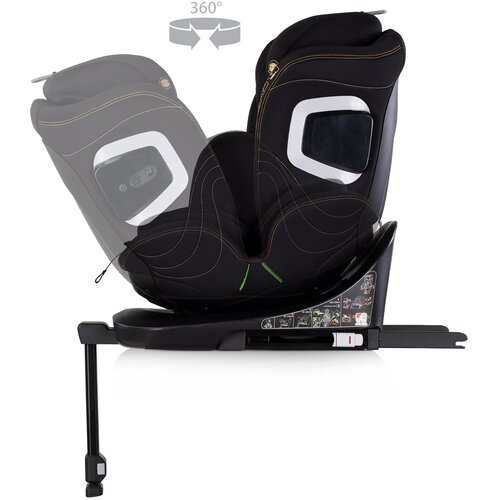 Chipolino clima air autosedi&amp;scaron;te i-size 40-150 cm isofix 360 Slike