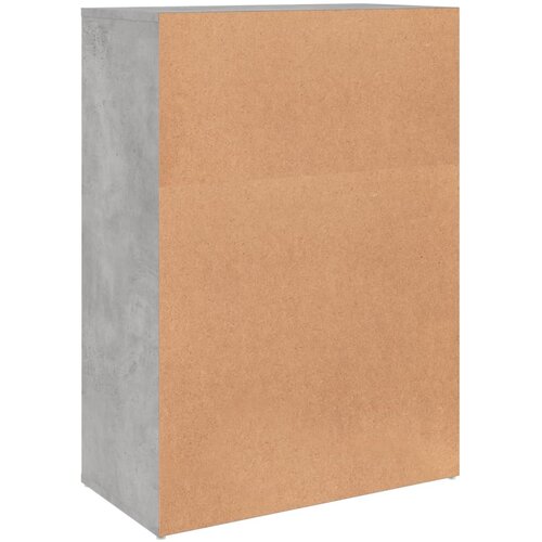  Komoda siva boja betona 60x31x84 cm od konstruiranog drva Slike