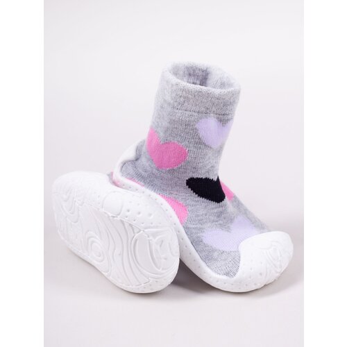 Yoclub Kids's Baby Girls' Anti-Skid Socks With Rubber Sole Cijene