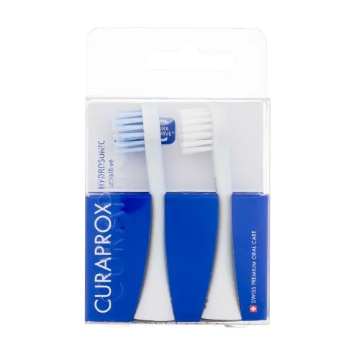 Curaprox CHS 200 Hydrosonic Sensitive Replacement Toothbrush Head nadomestna glava za hidrosonično zobno ščetko 2 kos