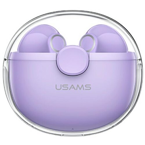 Usams BLUETOOTH 5.1 TWS SLU&amp;Scaron;ALKE BREZŽIČNE ZA TELEFONE VIJOLIČNE, (21968725) Slike