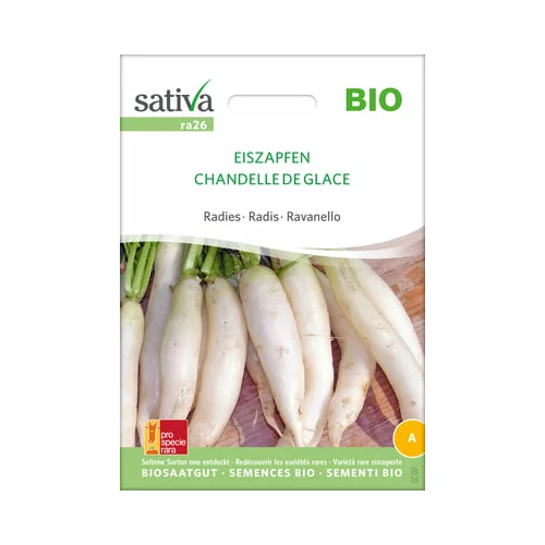 Sativa Bio redkev "Icicles"