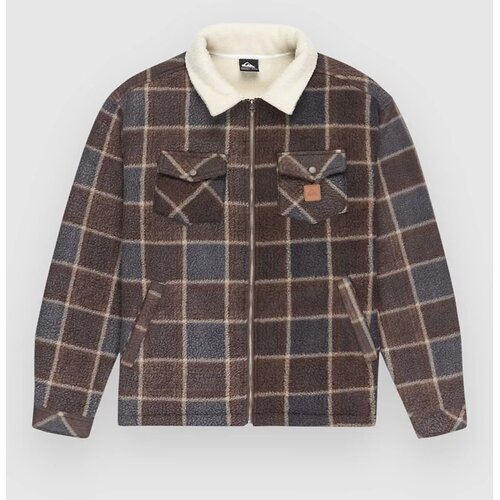 Quiksilver Sherpa Jakna iz flisa chocolate brown sherpa pl Cene