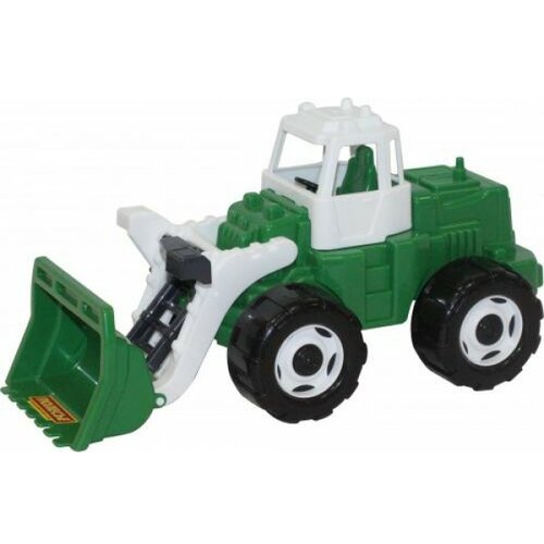 igračka Buldožer zeleno-beli Slike