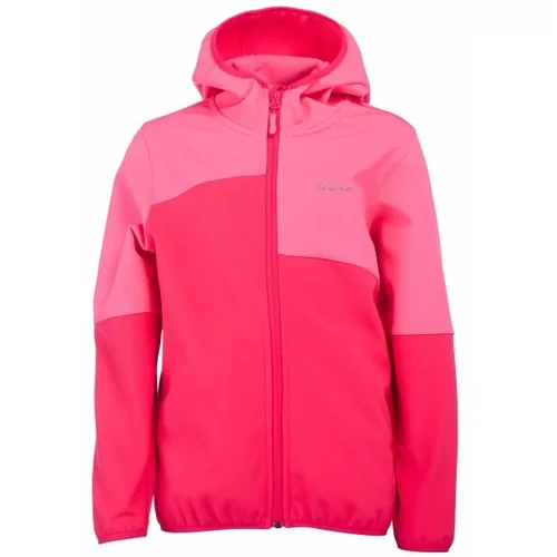 Lewro ULLI Softshell jakna za djevojčice, ružičasta, veličina