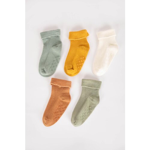 Defacto Baby Girl 5-pack Cotton Long Socks Cene