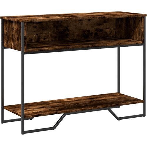  Konzolni stol boja hrasta 100 x 35 x 74,5 cm konstruirano drvo Slike