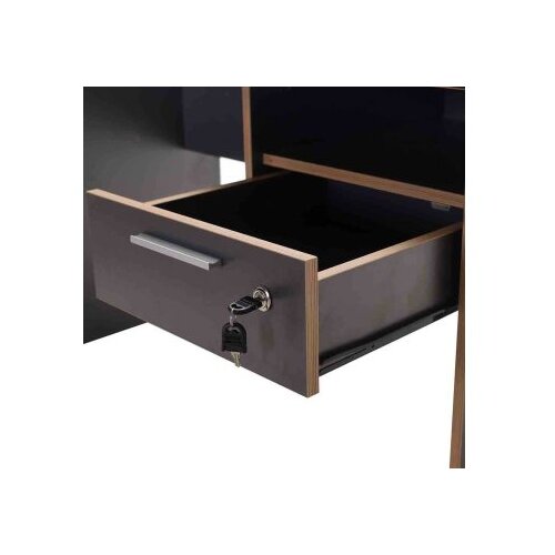 Hanah home Radni sto Cms-510-Ax-1, 120x75x60 cm, Antracit Slike