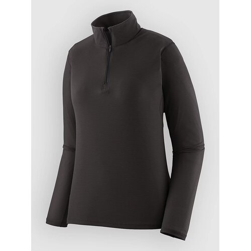 Patagonia Cap LW Zip Neck Base Layer Top black Slike