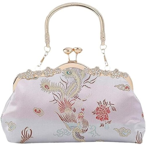 Dardanar Retro Shell Lock torba Veriga torba Ženska ramenska torba Poročni slog Ženska torbica Denarnica, (21167057) Slike