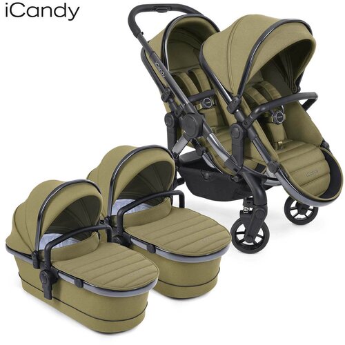 iCandy peach™ 7 otroški voziček twin phantom olive green Cene