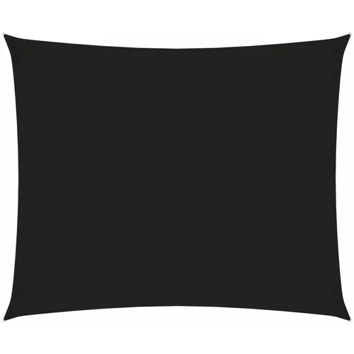  Senčno jadro oksford blago pravokotno 2x3 m črno, (20965031)