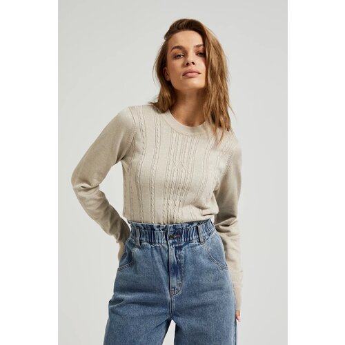 Marisse Women's Sweater Z-Sw-4546 L.Beige Cene