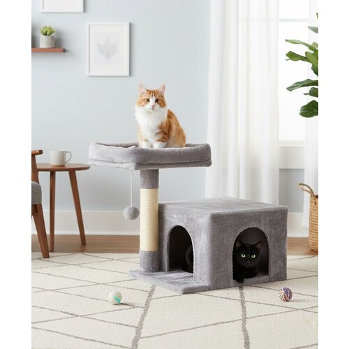 Paws & Whiskers kuća za mačke cairo, siva Cene