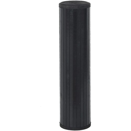  Pravokutni tepih crni 60x200 cm bambus Slike