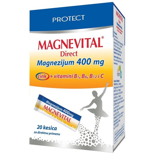 Esensa magnevital direct sa zn plv A20 protect, sportska prehrana 40002402 Cene