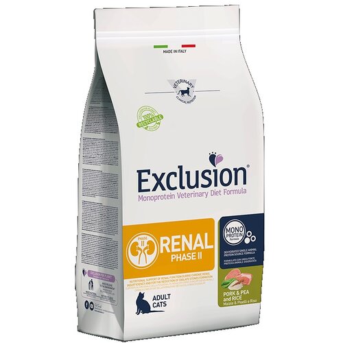 Exclusion diet veterinarska dijeta za mačke renal - svinjetina, grašak i pirinač 1.5kg Cene