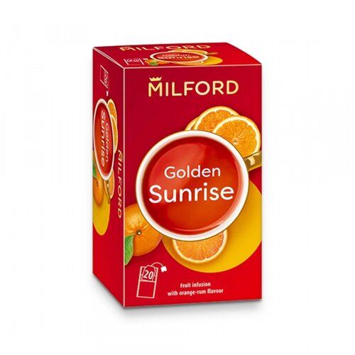 Milford Čaj pomorandža rum 1/20 Slike