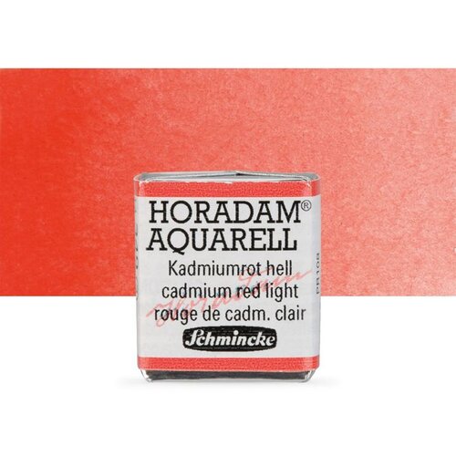 Artmie Akvarel boje Schmincke Horadam pola posudice | 349 Cadmium Red Light Slike