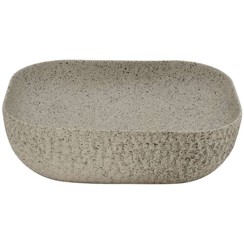  umivaonik sivi pravokutni 48x37,5x13,5 cm keramički Slike