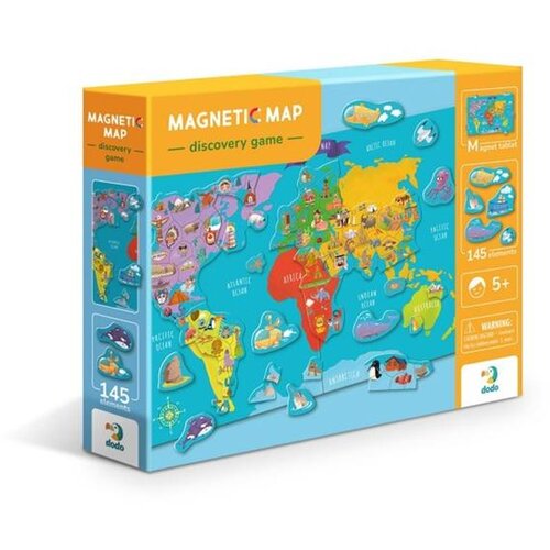  MAGNETNA MAPA SVIJETA 118 KOMADA Slike