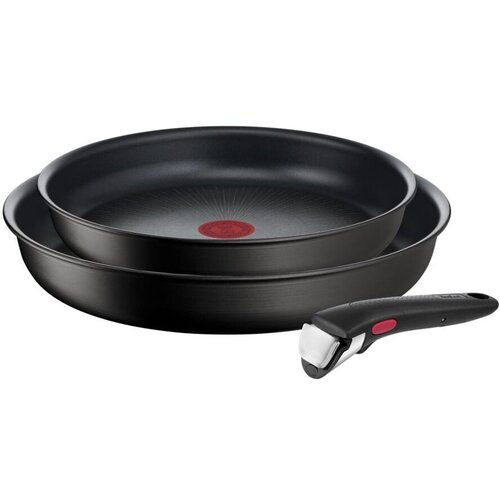 Tefal Aluminijaste ponve v kompletu 2 ks z neprijemljivo površino ø 28 cm INGENIO Eco Resis L3979102 – Cene