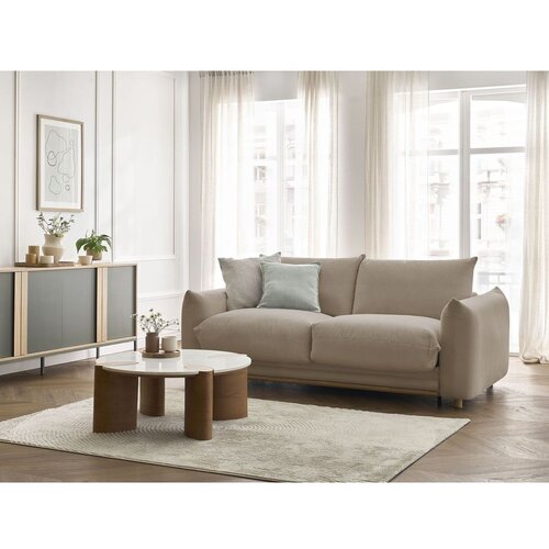 Bobochic Paris Bež sklopiva sofa 214 cm Ernest &amp;ndash; Slike