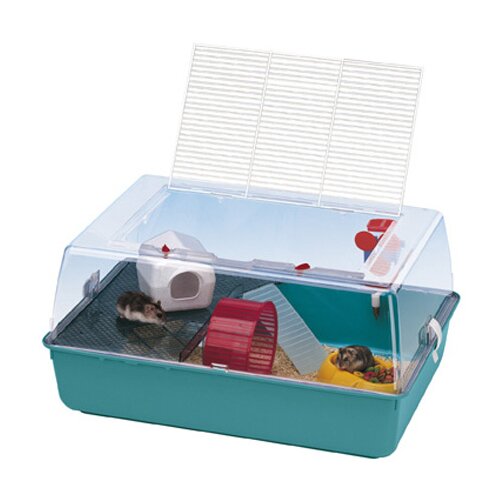 Ferplast kletka za hrčke mini duna, opremljena &amp;ndash; 55 x 39 x 27 cm Slike