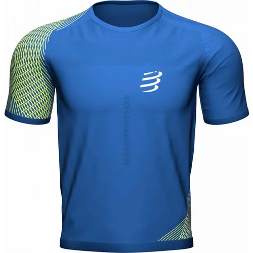 Compressport PERFORMANCE SS TSHIRT M Muška majica za trčanje, plava, veličina