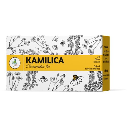 INSTITUT JOSIF PANČIĆ filter čaj kamilica, 20 kesica Slike