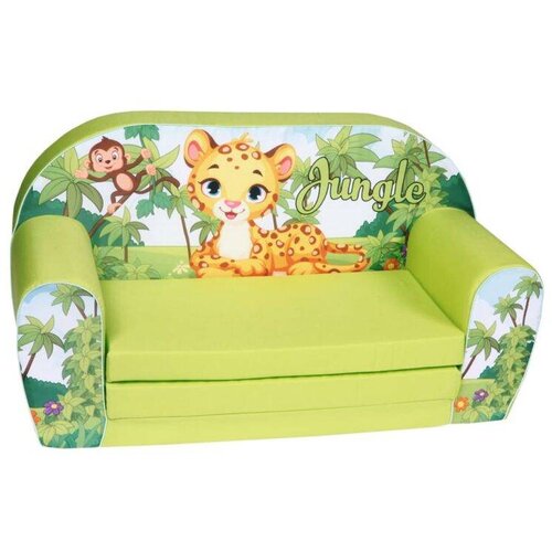 Monkey Gym Otro&scaron;ki kavč pohi&scaron;tvo za otro&scaron;ko sobo igralni kavč mini Print - tropski, (5000077145) Cene