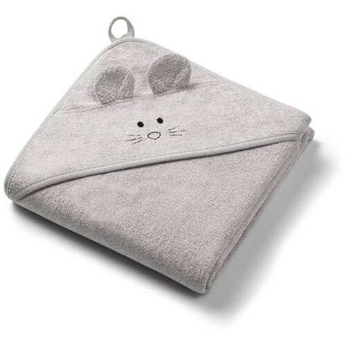 BabyOno ručnik bambus 100x100 cm, with ears, siva Slike