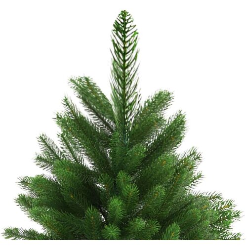  Umjetno božićno drvce s realističnim iglicama 240 cm zeleno Slike