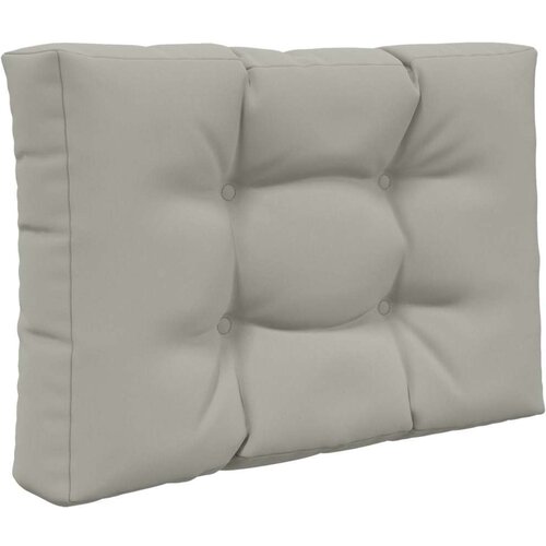  Jastuk za vanjsku sofU 2 pcs Sivi Poliester - Sivi 60 x 60 cm 1x sjedalo +1x naslon (3D s bartagom) Slike