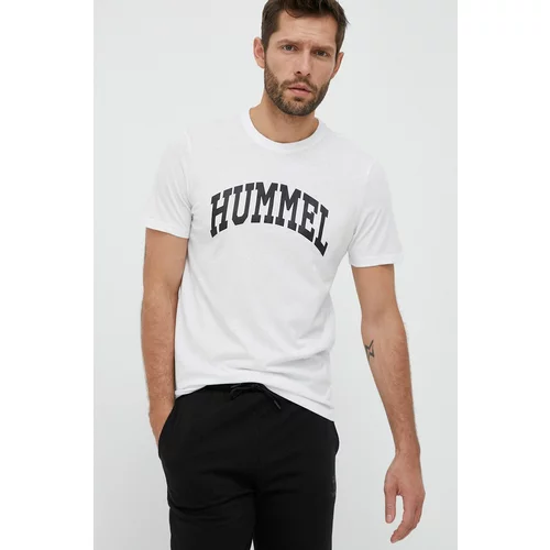 Hummel Pamučna majica boja: bijela, s tiskom