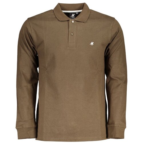 U.S. Grand Polo Club US GRAND POLO MEN'S LONG SLEEVED POLO SHIRT BROWN Cijene